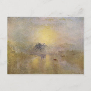Postal Joseph Mallord Turner - Castillo de Norham