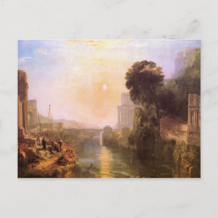 Postal Joseph Mallord Turner - El ascenso y la caída del