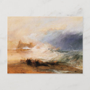 Postal Joseph Mallord Turner - orilla de Northumberland
