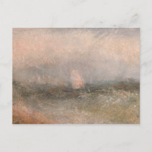 Postal Joseph Mallord William Turner - A la salida de la