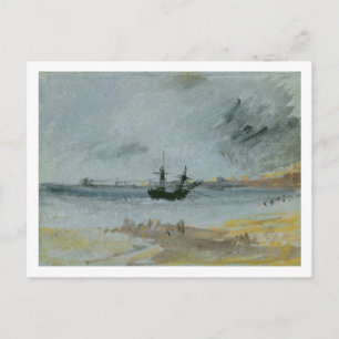 Postal Joseph Mallord William Turner Barco terrestre, B