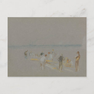 Postal Joseph Mallord William Turner - Cricket sobre el