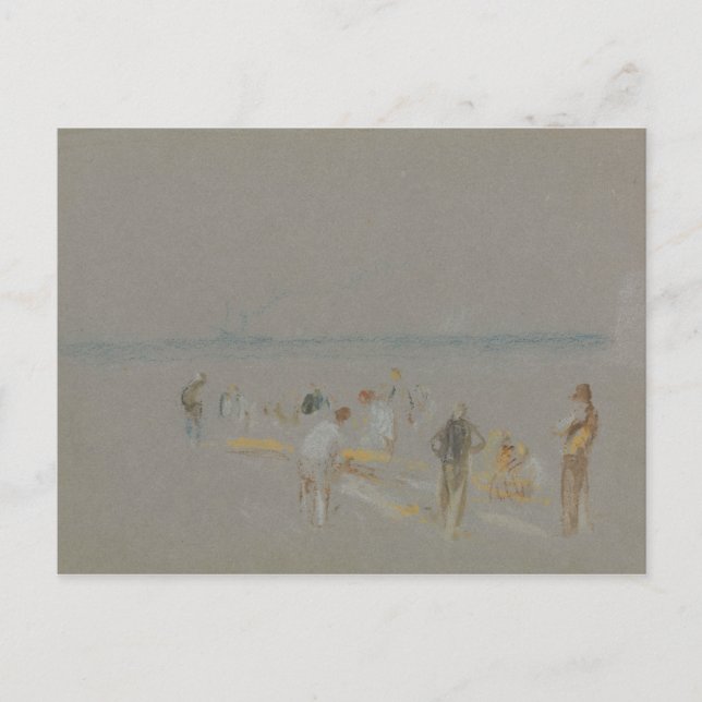 Postal Joseph Mallord William Turner - Cricket sobre el (Anverso)