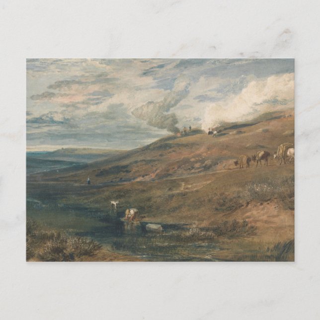 Postal Joseph Mallord William Turner - Dartmoor (Anverso)