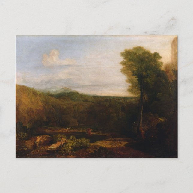 Postal Joseph Mallord William Turner | Echo y Narcissus (Anverso)
