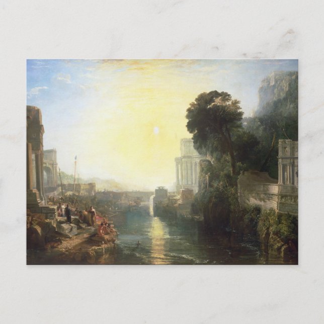 Postal Joseph Mallord William Turner | El ascenso del Ca (Anverso)