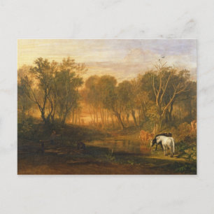 Postal Joseph Mallord William Turner   El bosque de Bere
