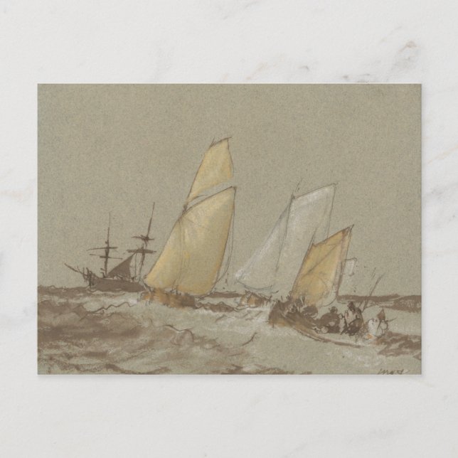 Postal Joseph Mallord William Turner - Envío (Anverso)