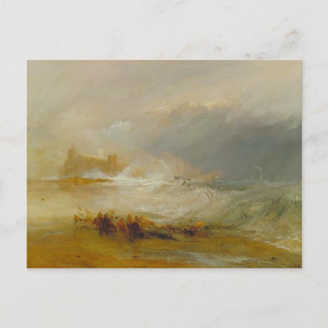 Postal Joseph Mallord William Turner - Errantes (Anverso)