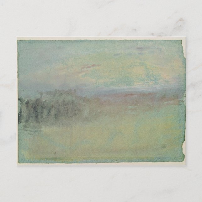 Postal Joseph Mallord William Turner | Escena costera. c. (Anverso)