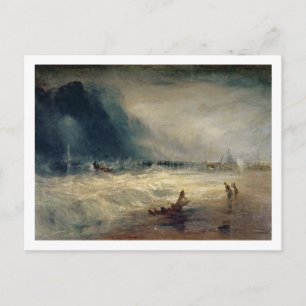 Postal Joseph Mallord William Turner Lifeboat y Manby