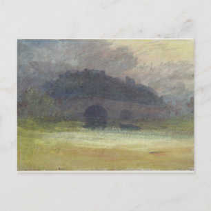 Postal Joseph Mallord William Turner Paisaje nocturno