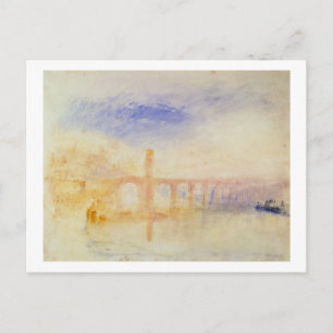 Postal Joseph Mallord William Turner Puente Moselle