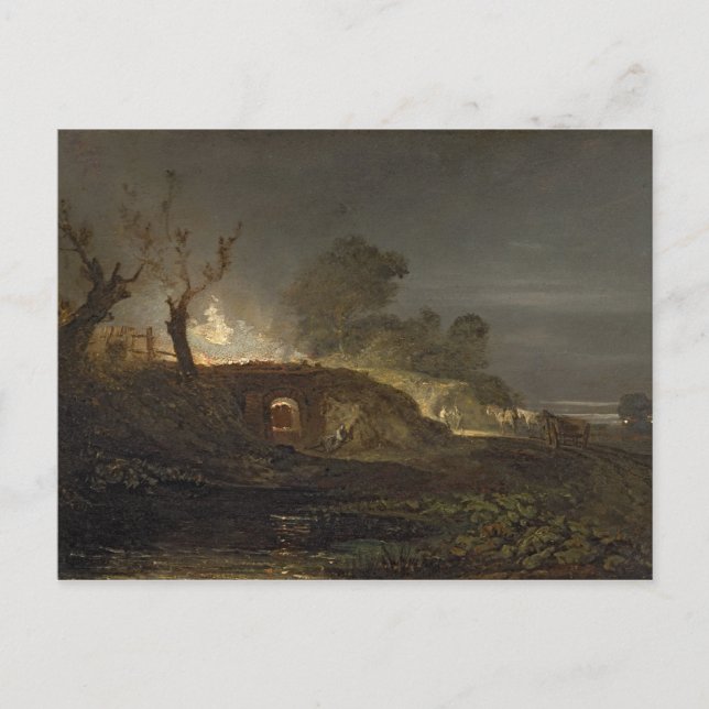 Postal Joseph Mallord William Turner | Un Kilómetro de ca (Anverso)
