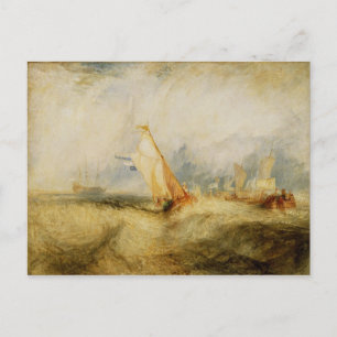 Postal Joseph Mallord William Turner Van Tromp Going Ab