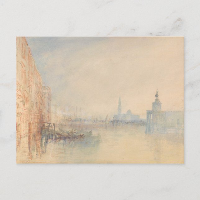 Postal Joseph Mallord William Turner - Venecia, la boca (Anverso)