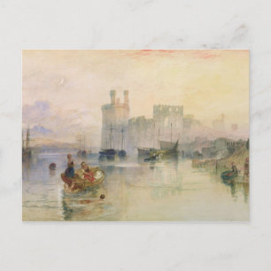 Postal Joseph Mallord William Turner Vista de Carnarvon
