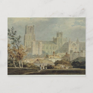 Postal Joseph Mallord William Turner Vista de Ely Cathe