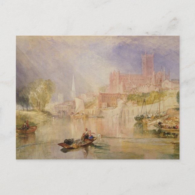Postal Joseph Mallord William Turner | Worcester (Anverso)