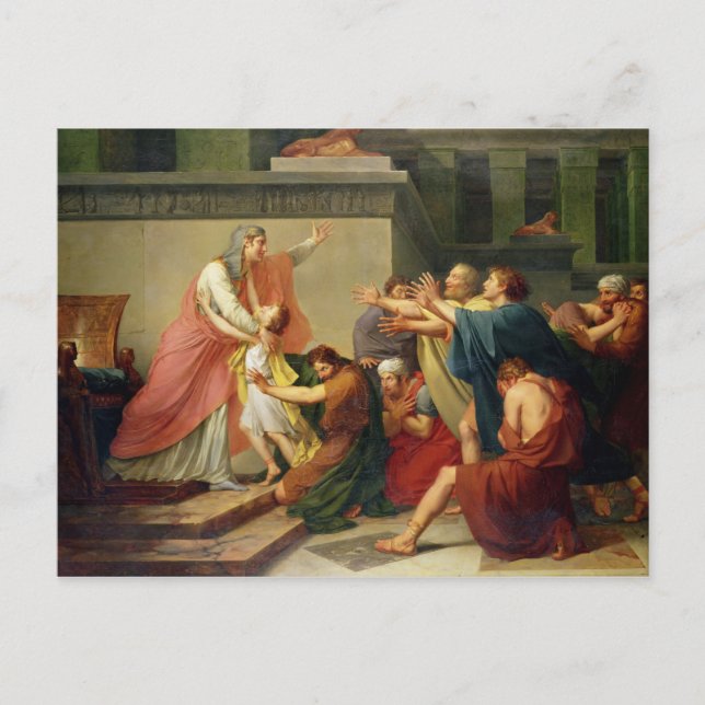 Postal Joseph reconocido por sus hermanos (Anverso)