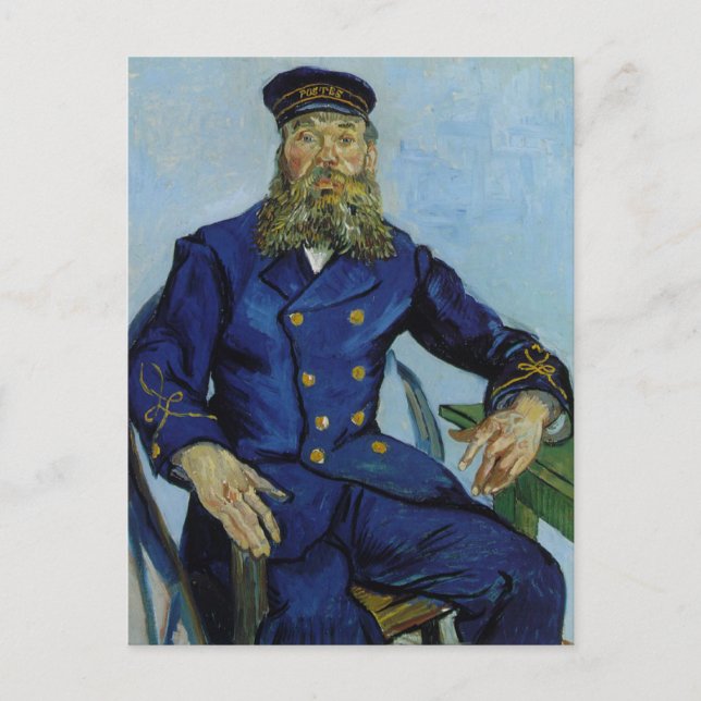 Postal Joseph Roulin, posteador de Vincent van Gogh (Anverso)
