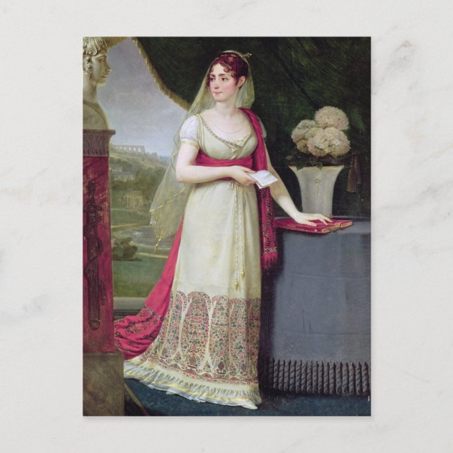 Postal Josephine Tasher de la Pagerie Empress (Anverso)