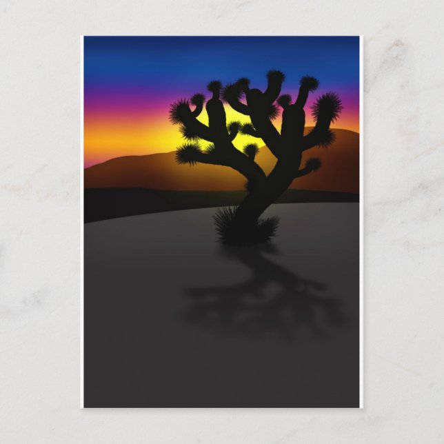 Postal Joshua Tree (Anverso)