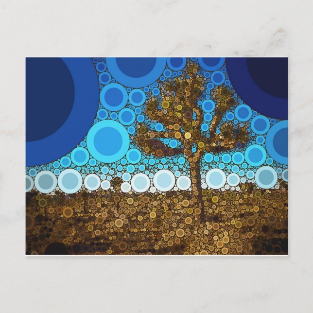 Postal Joshua Tree Mosaic (Anverso)
