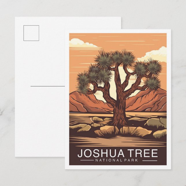 Postal Joshua Tree National Park California USA Travel (Anverso / Reverso)