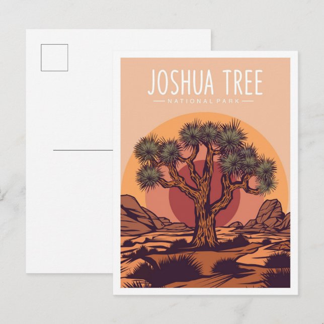 Postal Joshua Tree National Park California USA Travel (Anverso / Reverso)