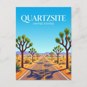 Postal Joshua Tree Parkway cerca de Quartzsite Arizona
