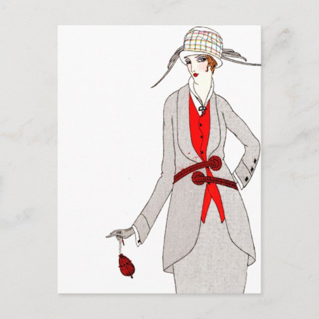 Postal Journal des Dames et des Modes 1 (Anverso)