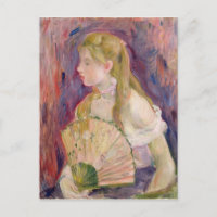Joven Chica con ventilador, 1893