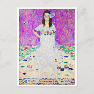 Postal Joven Chica, Gustav Klimt