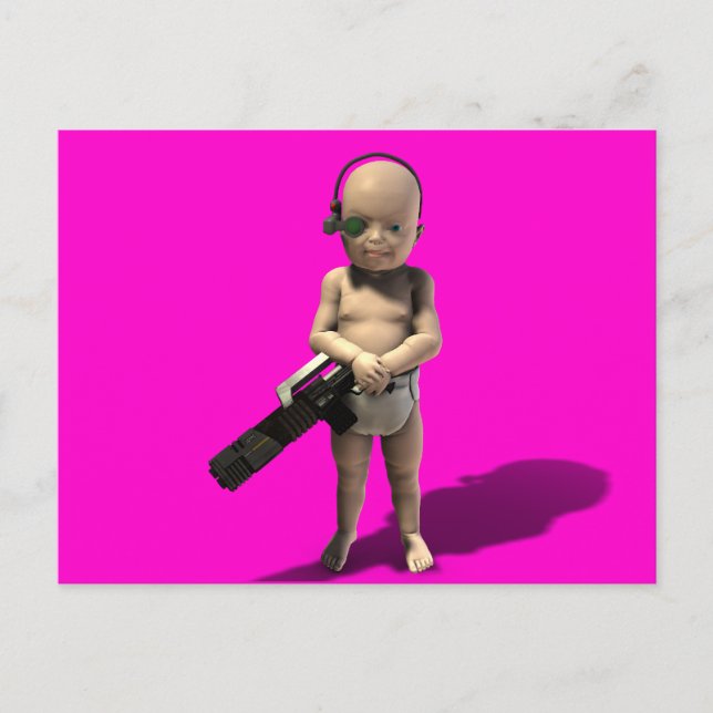 Postal Joven desordenado (Anverso)