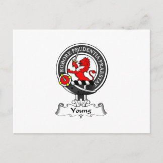 Postal Joven Escudo de Clan