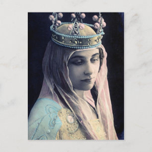 Postal Joven reina de bonito