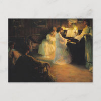 Jóvenes Chicas en un piano, 1906