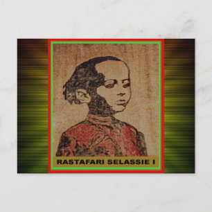 Postal Jóvenes Ras, Joven Haile Selassie I, Jah Rastafari