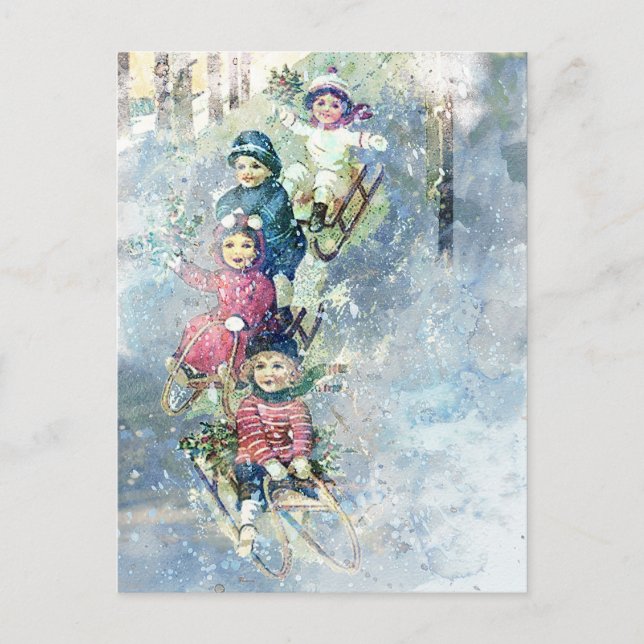 POSTAL JOY DE INVIERNO (Anverso)