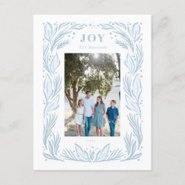Postal Joy Navidades Wreath Photo