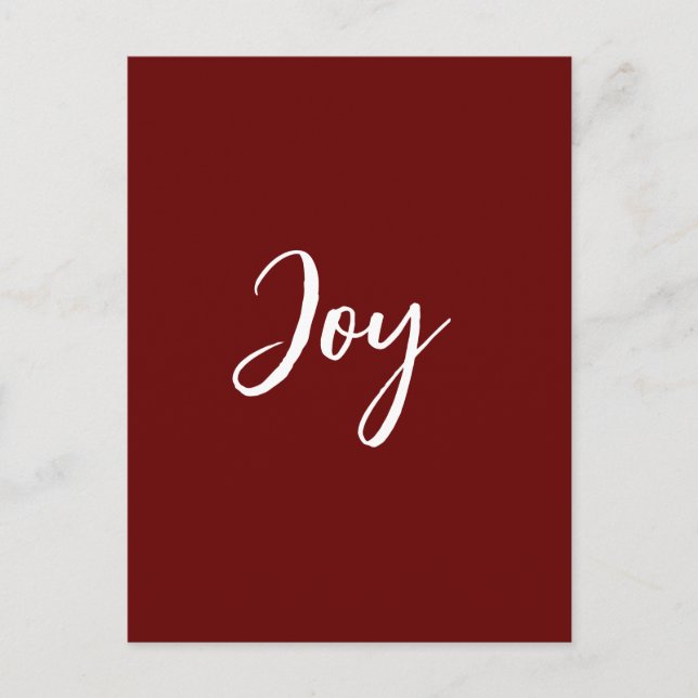 Postal Joy Post Card (Anverso)