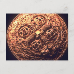 Postal Joya de broche viking para ricos