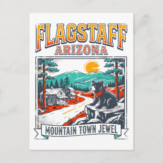 Postal Joya de la Ciudad de Montaña Flagstaff Arizona Hon