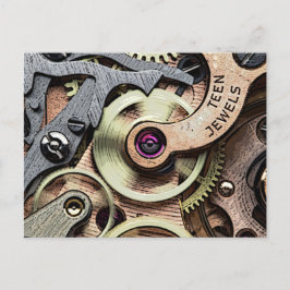 Postal Joyas adolescentes Steam-Punk