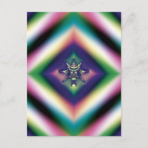 Postal Joyería arcoiris