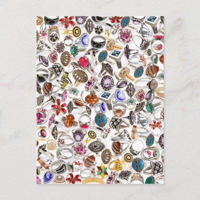 Postal joyería de anillos (Anverso)