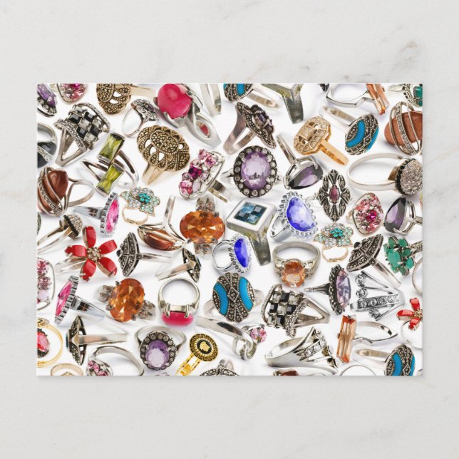 Postal joyería de anillos (Anverso)