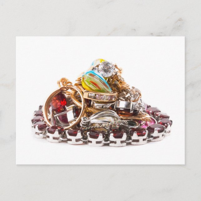 Postal Joyería en blanco (Anverso)