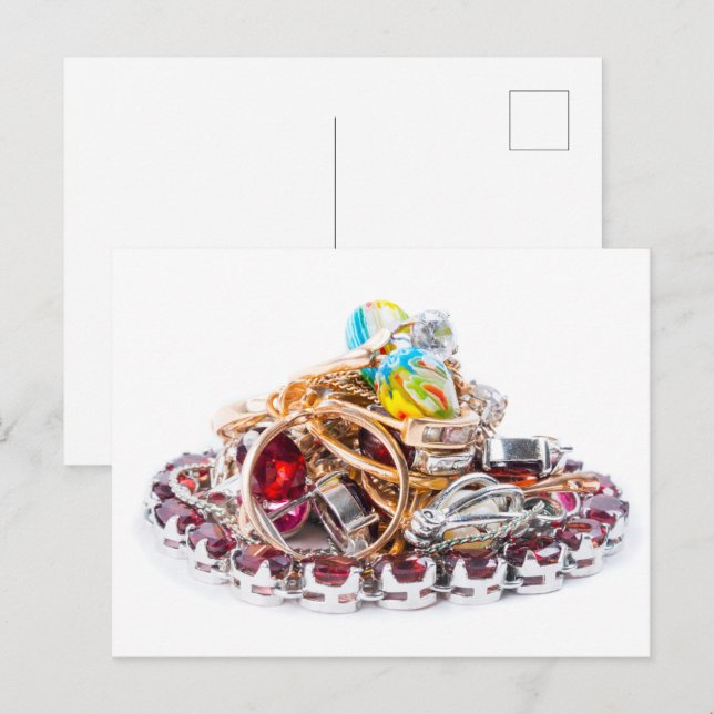 Postal Joyería en blanco (Anverso / Reverso)